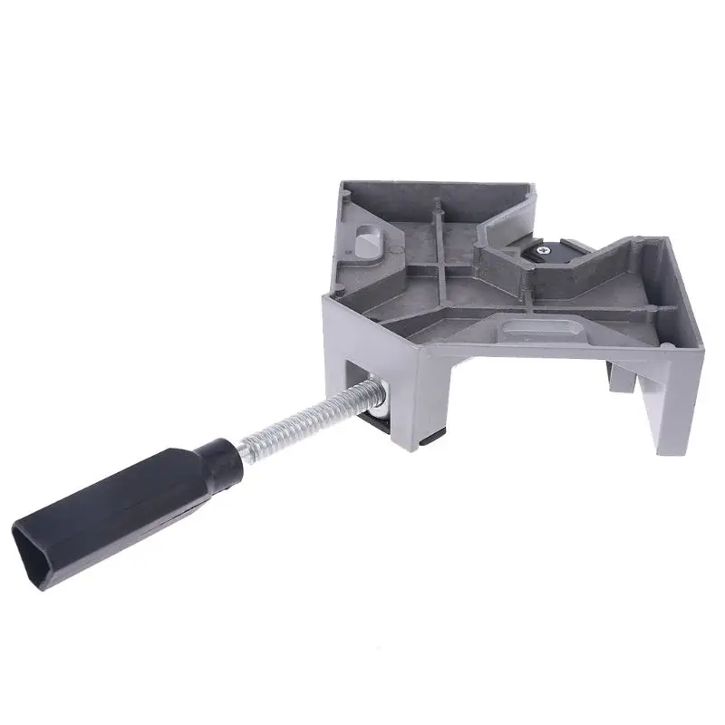 

Single Handle 90 Degrees Right Angle Clamp Two Axis Alluminum Carpentry Woodworking Tools Welding Clamp M89B