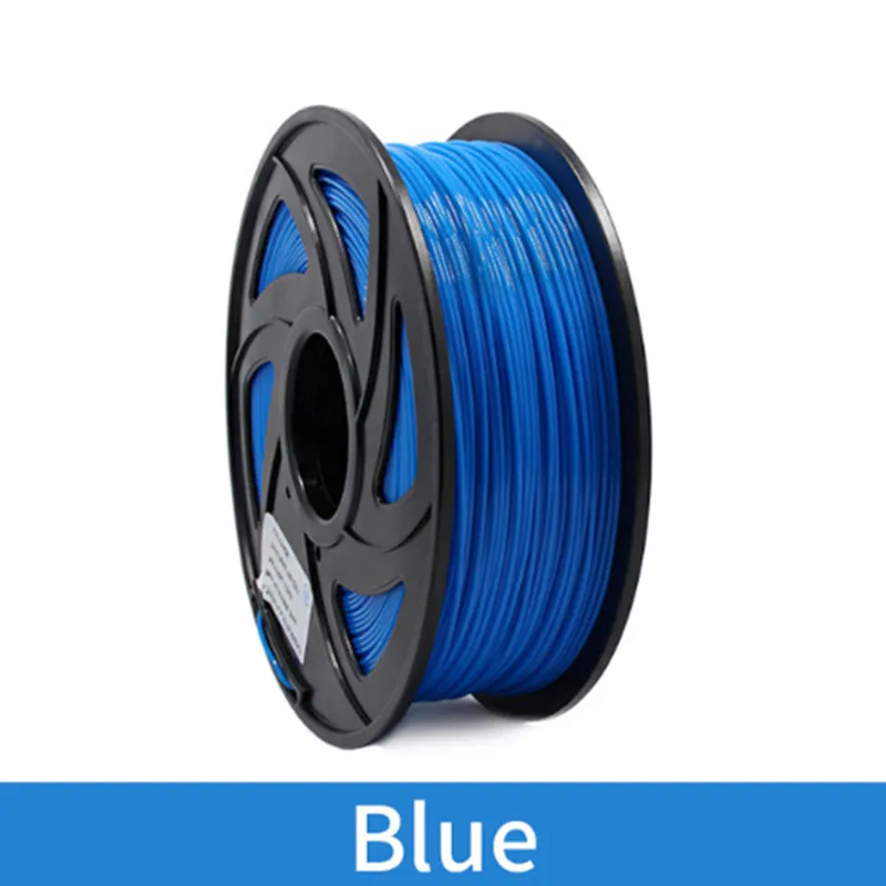Blue 1 кг 1,75 мм PLA Синтетическая нить печати красочные материалы для 3D-принтеры накаливания экструдер ручка Радуга Пластик аксессуары цвета красный, серый - Цвет: Blue