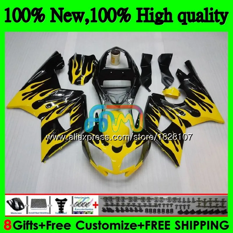 Средства ухода за кожей для Triumph Daytona 600 650 02 03 04 05 Daytona650 74BS. 13 Daytona600 Daytona 650 2002 желтый черный 2003 2004 2005 обтекатели - Цвет: No. 1