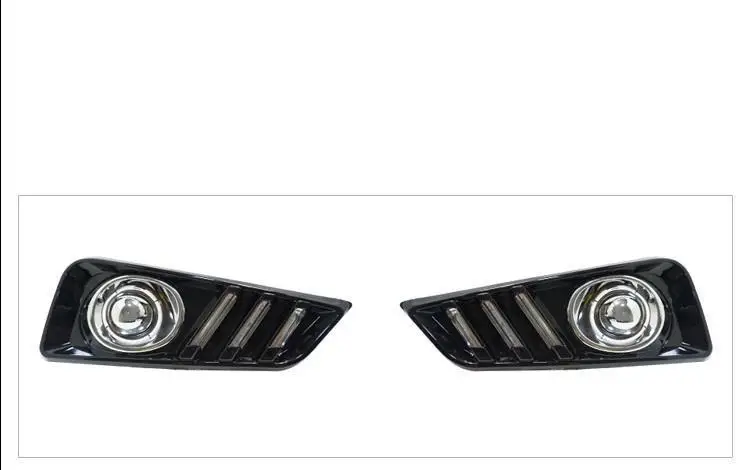 Дневные ходовые огни Luces Para Автозапчасти Светодиодные автолампы аксессуары для автомобиля освещение фары передние противотуманные фары 17 18 для Honda City