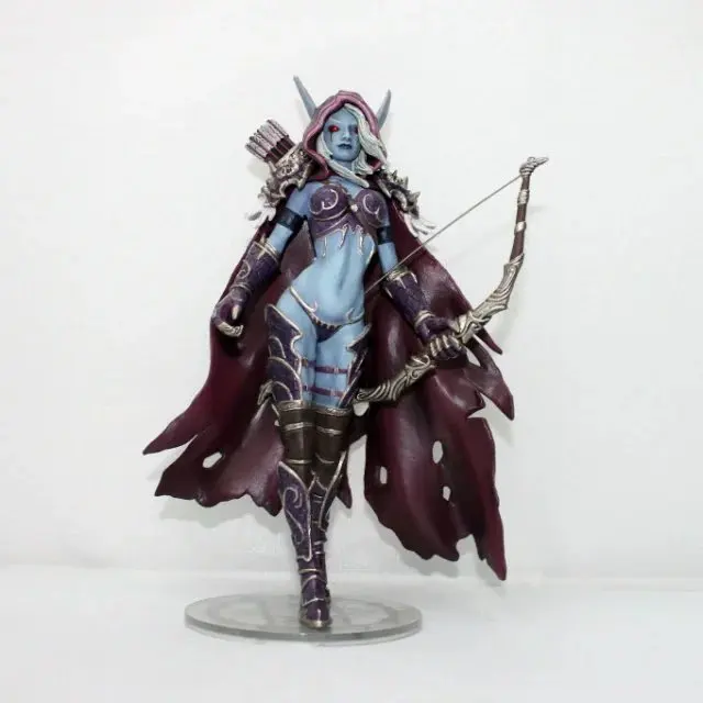 

World of Warcraft Sylvanas 7-Inch Game Garage Kit Ghost Queen Boxed Model Ornaments Garage Kit Doll