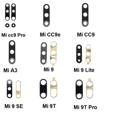 

1PCS New For Xiaomi MI 9 SE CC9 CC9E 9T LITE PRO A3 5G Back Camera Glass Rear Lens With Glue Sticker Adhesive