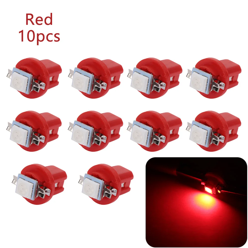 10pcs Led Light Car Gauge Speed Dash Bulb For Alfa Romeo 147 156