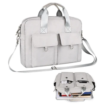 

Laptop Bag 13.3 14 15.6 inch Notebook Bags Sleeve Carrying Case For Macbook Air Pro 13 15 Shoulder Handbag Briefcase Bag for men