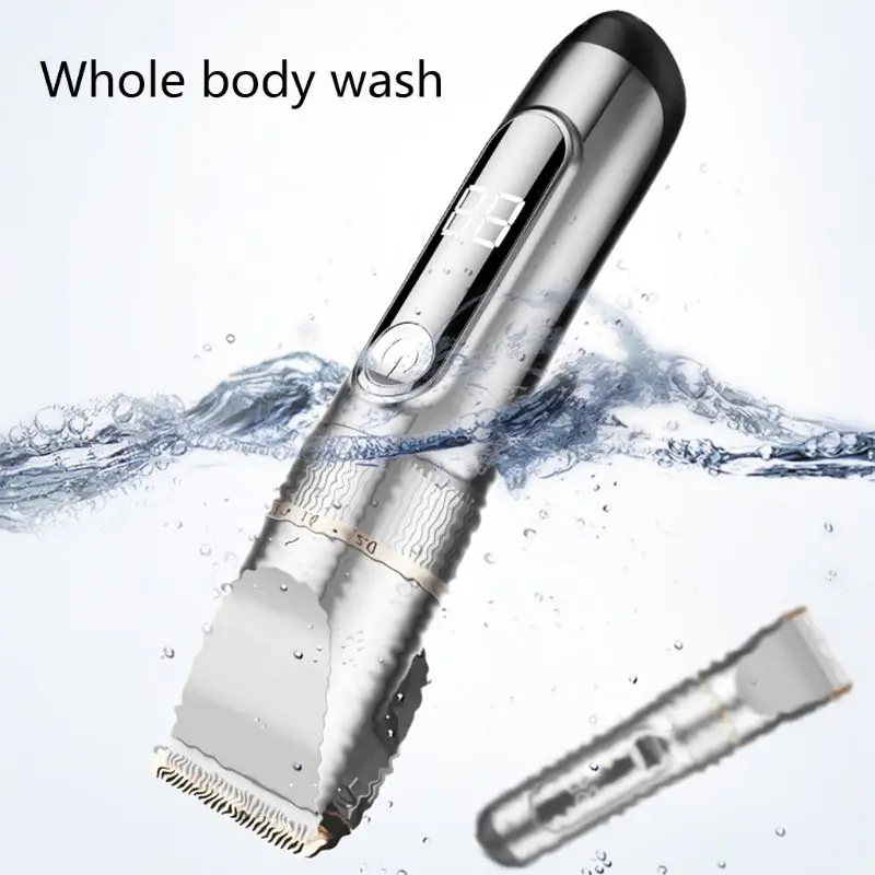 USB Smart Touch lcd машинка для стрижки волос, электрический прибор для бритья волос, бытовые инструменты