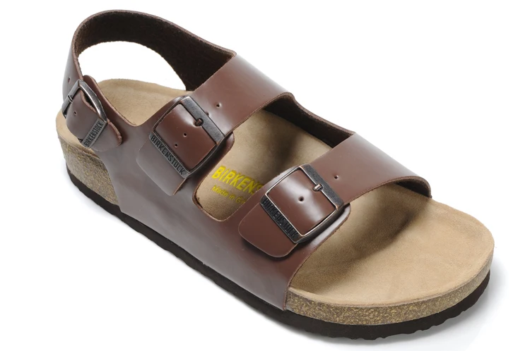 Birkenstock/шлепанцы; коллекция 803 года; альпинистские мужские и женские классические водонепроницаемые уличные спортивные пляжные шлепанцы; Размеры 35-46 - Цвет: 14