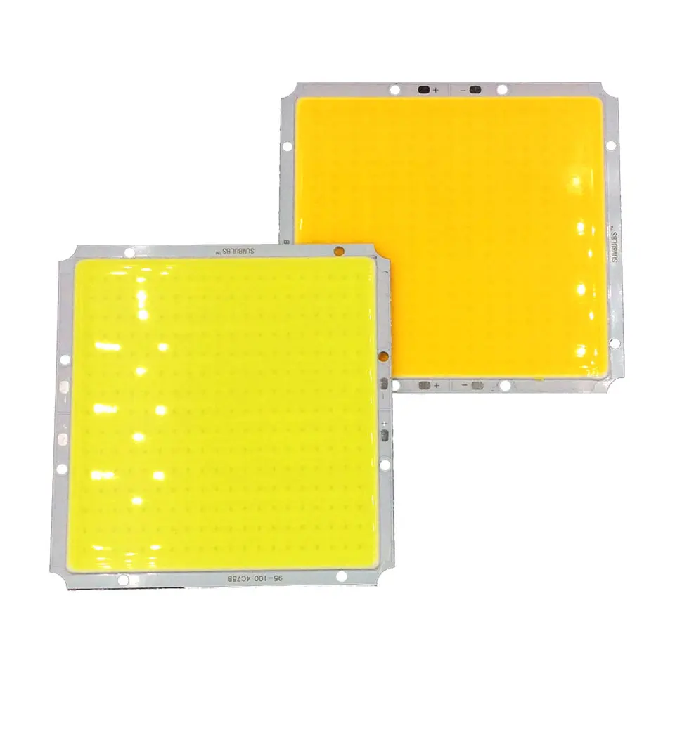 10095mm 50W Dimmable LED Light Bulb COB Chip 12V 110V 220V LED Lamp with Dimmer Controller Cold Warm White Lighting for DIY (2)