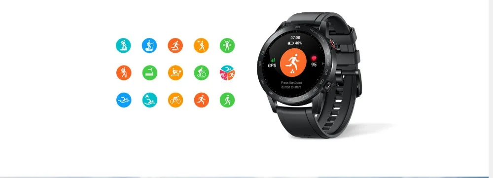 Honor Magic Watch 2 умные часы Bluetooth 5,1 умные часы 14 дней водонепроницаемые умные спортивные часы Двойной режим для Android iOS