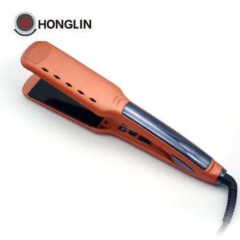 

Honglin Hair Straightener Curler Styling Tools Fast Warm-up Curling Flat Iron Professional Hair Curler With LCD плойка для волос