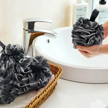 

Bamboo Charcoal Black And White Bath Ball, Large Black Bath Ball, Bath Flower Bath Flower, Special Bath Ball For Bathroom