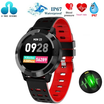 

Smart Bracelet CF58 Waterproof IP67 Tempered Glass Activity Fitness tracker Heart rate monitor Sports Smart band Dropship