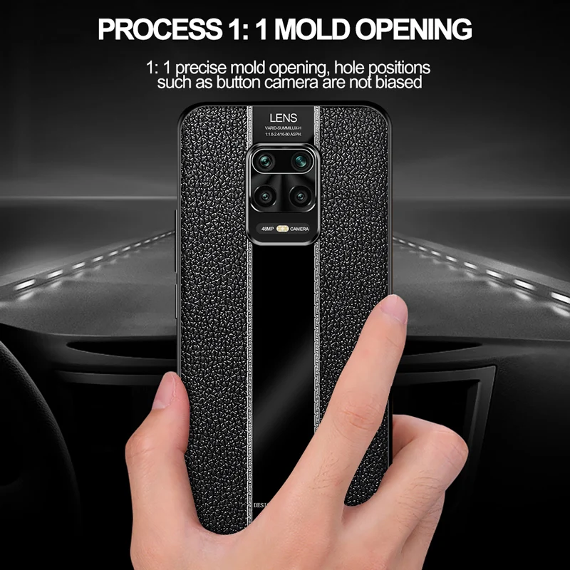 GRMA Original Genuine Leather Cover for Redmi Note 9S 9 Pro Max Case Silicone Edge Shockproof Cover for Xiaomi Mi 10 Pro Case GRMA Original Genuine Leather Cover for Redmi Note 9S 9 Pro Max Case Silicone Edge Shockproof Cover for Xiaomi Mi 10 Pro Case