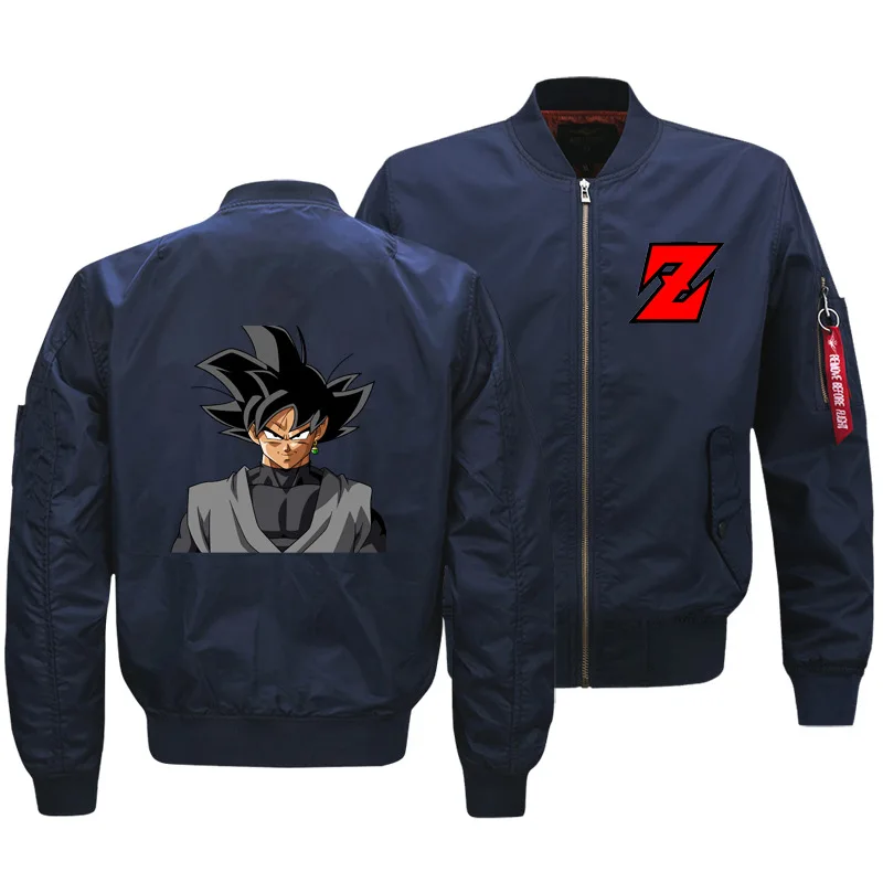 

2018 Autumn New Style Air Force One Pilots Jacket MEN'S Coat Dragon Ball Hoodie Anime Jacket Customizable