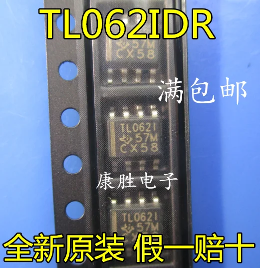 10 шт./лот TL062IDR TL062I TL062CDR TL062C IC лапками углублением SOP-8