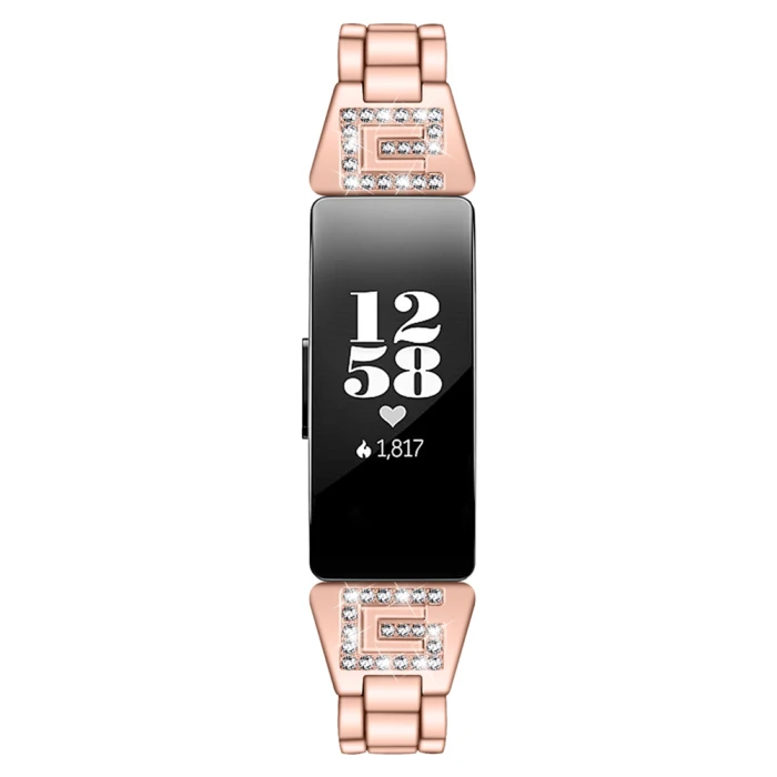 Стразы из нержавеющей стали, сменный ремешок для часов Inspire G Watch FKU66