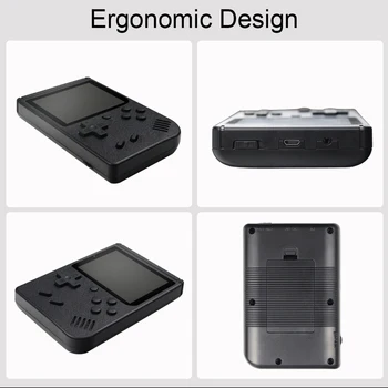 

Portable Mini Retro Game Console Handheld Game Player 400 Games IN 1 Pocket Handheld Video Game Console Children's Gift