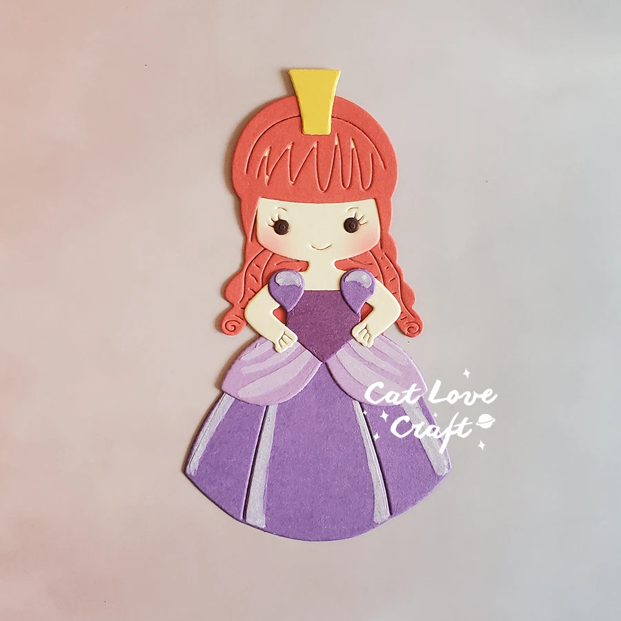 Catlove 동화 캐릭터 금속 절단 다이 스크랩북 스텐실 다이 컷 카드 만들기 DIY 공예 엠보싱 2021 년 새로운 다이