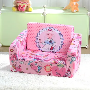 

Children's Princess Sofa Removable and Washable Folding Sofa Chair Reading Corner Small Sofa Children's Room Infant Sofa Bed