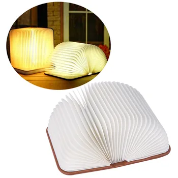 

Table Lamp Book Light Magnetic Switch 7 Changing Color Foldable USB Recharge LED Lights for Night Light
