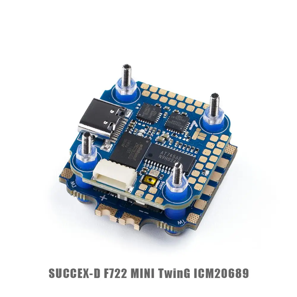

iFlight SucceX-D Mini F7 TwinG Stack W/SucceX-D F7 Mini flight controller/SucceX-D Mini 40A 2-6S 4 in 1 ESC for FPV DJI Air Unit
