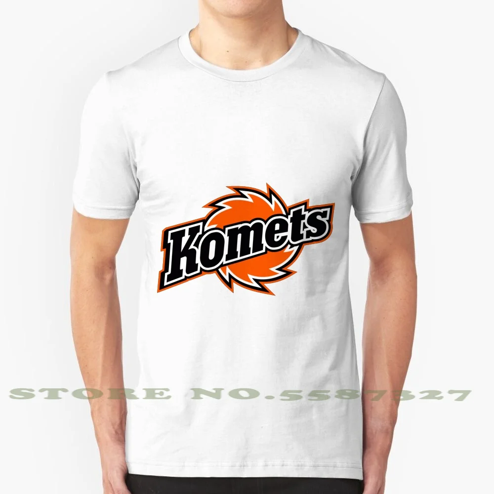 Форт-Уэйн Komets крутой дизайн модная футболка хоккей на льду английский Голландия