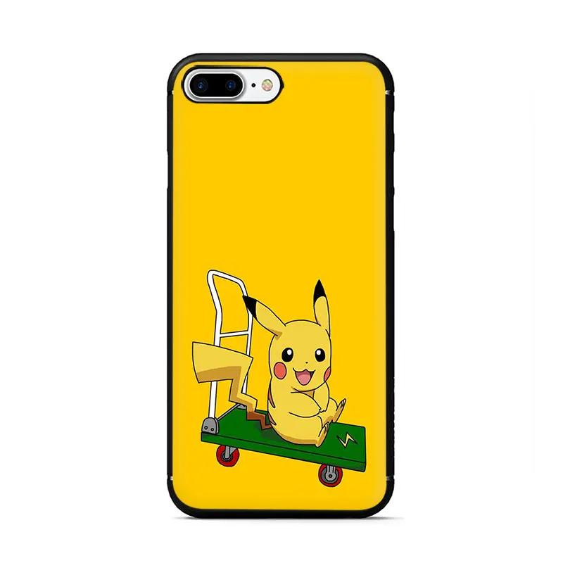 B1 EWAU Пикачу Мягкий силиконовый телефон чехол для iPhone 5 5S SE 6 6s 7 8 plus X XR XS 11 Pro Max - Цвет: B1