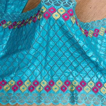 

Fashion African Garment Cotton Fabric 2020 Bazin Riche Guinea Brocade New white Damask Shadda Dress 27L072603