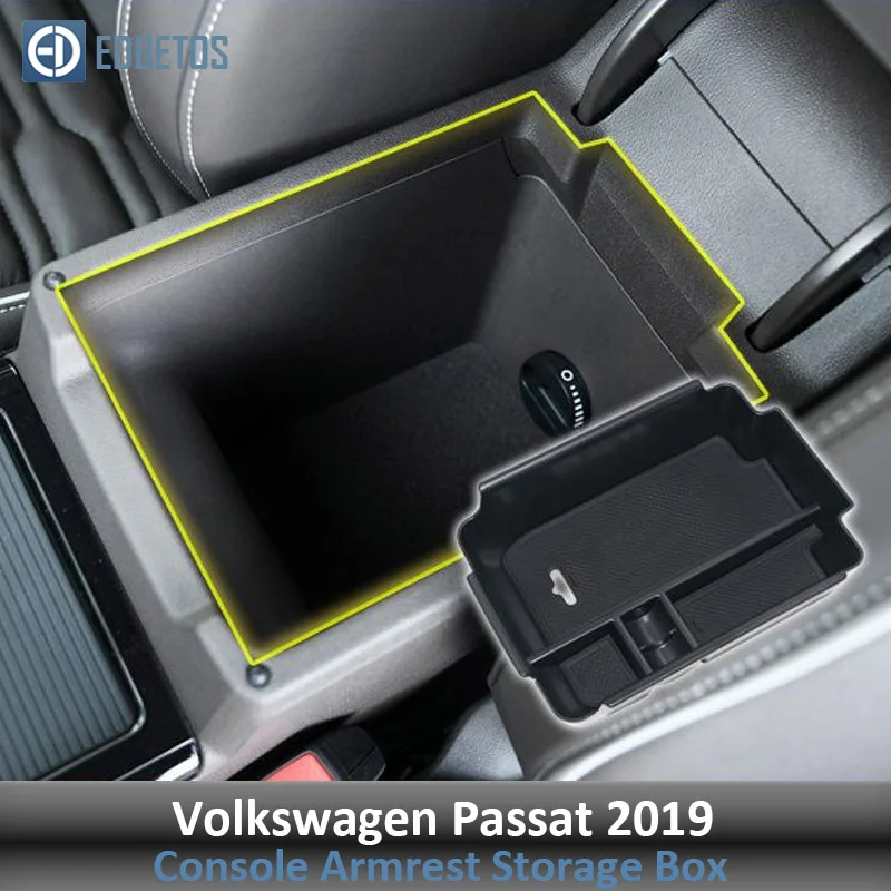 Центральная консоль Органайзер лоток для Volkswagen VW Passat подлокотник вторичный бардачок Passat аксессуары контейнер держатель