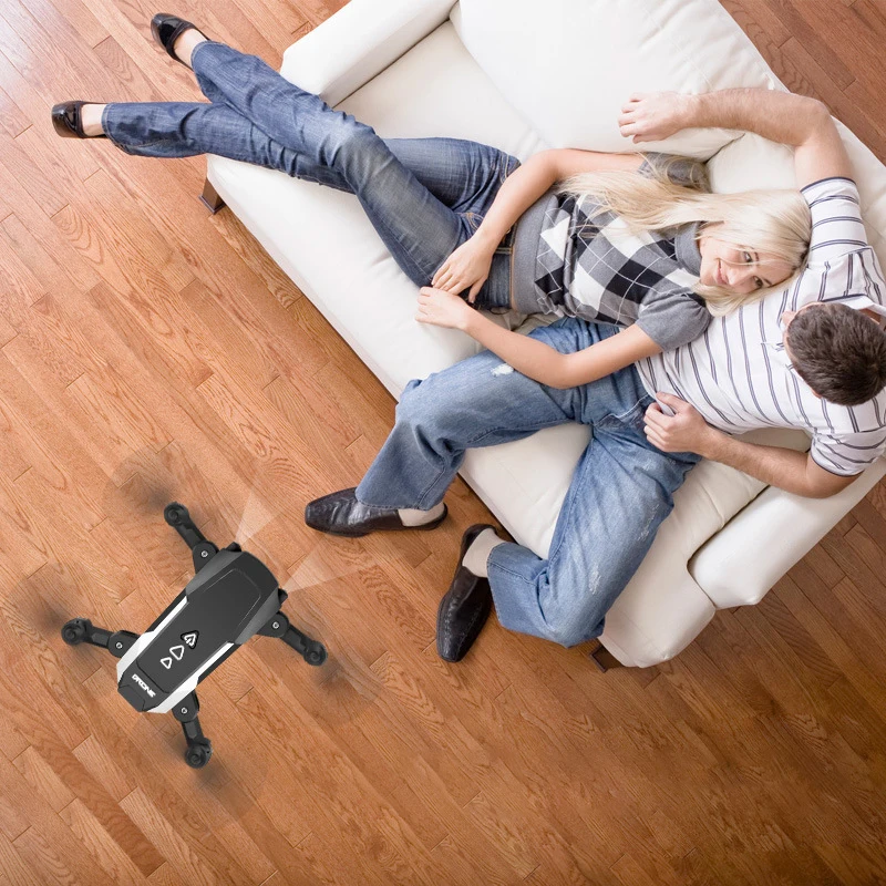 Мини-Дрон с/без HD камерой режим удержания высоты RC WiFi FPV широкоугольный HD 1080P камера режим удержания высоты складной вертолет