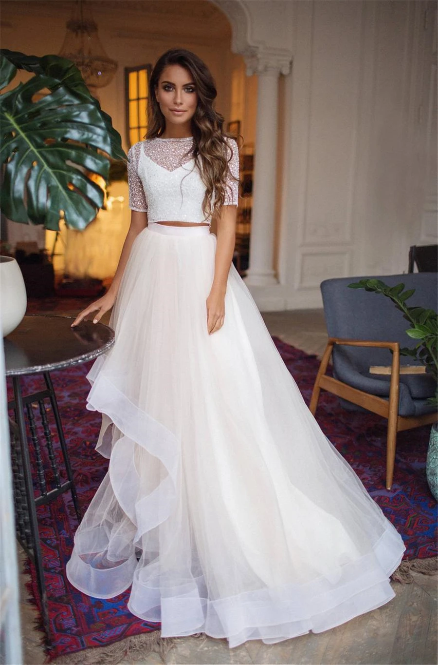 Skirt and top bridal Clearance