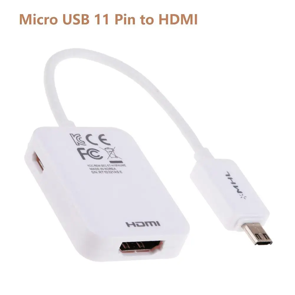 Микро USB MHLs к HDMI 1080P телевизионный HD кабель адаптер для samsung Galaxy S4 S5 Note 3