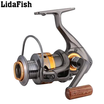 

LidaFish Metal Spinning Gapless spinning wheel Fishing Reel X5-1000 X5-6000 X5-7000 series Sea and fresh water spinning reel