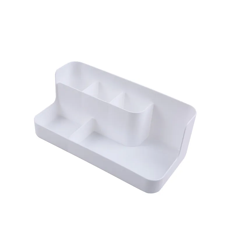 Коробка для хранения многофункциональные продукты для ухода за кожей дистанционное управление Косметика ювелирные изделия белый ящик для хранения дистанционного управления A40