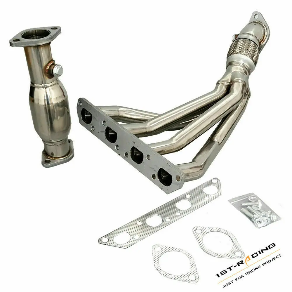 Stainless Steel Exhaust Header Test Pipe For 02 06 Mini Cooper R53 Base 1 6l Cooper S Exhaust Manifolds Aliexpress