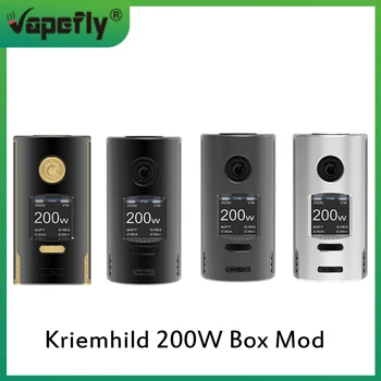 

Original Vapefly Kriemhild 200W Box Mod Powered by 18650/20700/21700 Battery For 510 Thread Tank Electronic Cigarette Atomizer