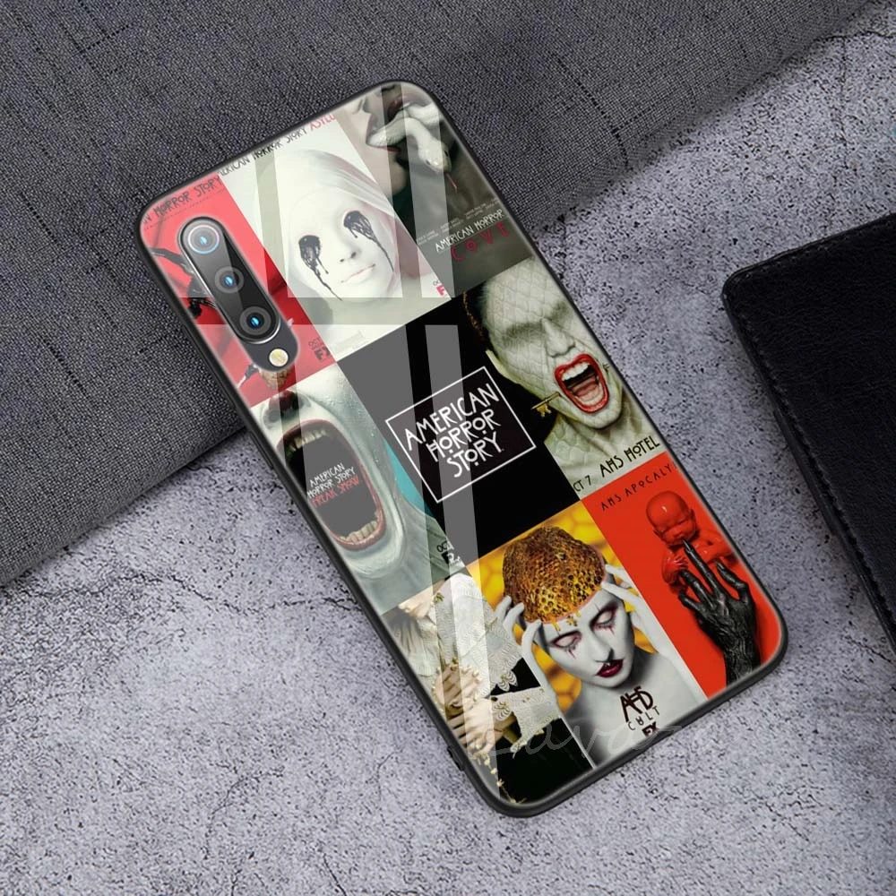 TG20 Ривердейл ТВ American Horror Story закаленное Стекло мягкий чехол для Xiaomi Redmi Note 5 6 7 Pro mi 8 Lite 9 A1 A2 F1 - Цвет: TG20