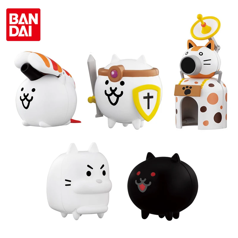 Оригинальная кукла Bandai для моделирования боевых кошек гатяпон 03 милые Аниме