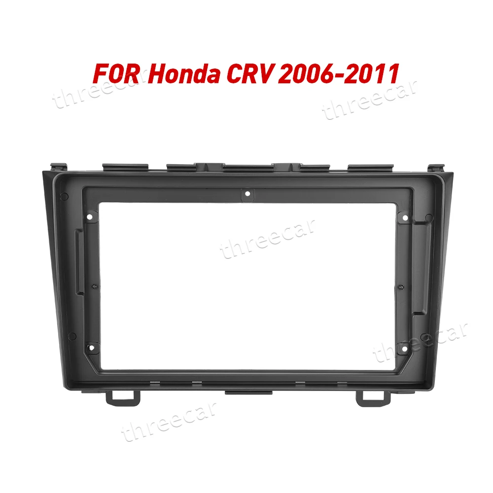 2Din рамка приборной панели автомобиля подходит для Honda CRV 2006-2011 автомобильная DVD панель GPS Dash комплект монтажная рамка отделка рамка Fascias