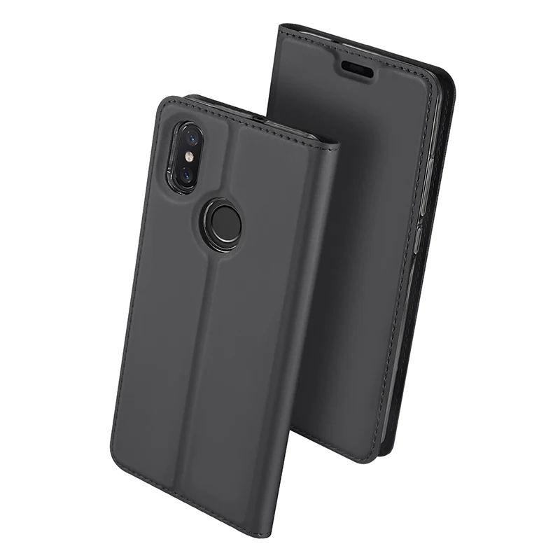 DUX DUCIS чехол для Xiaomi Mi9 Mi8 SE Lite Pro Explorer Книга Флип кожаный бумажник Coque - Цвет: Grey For Mi8