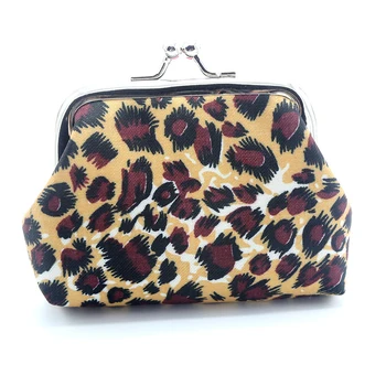 

E.SHUNFA 10 Pcs/Set Women'S Purses European And American Fashion Leopard Coin Purses Small Gifts For Friends Coin Wallet