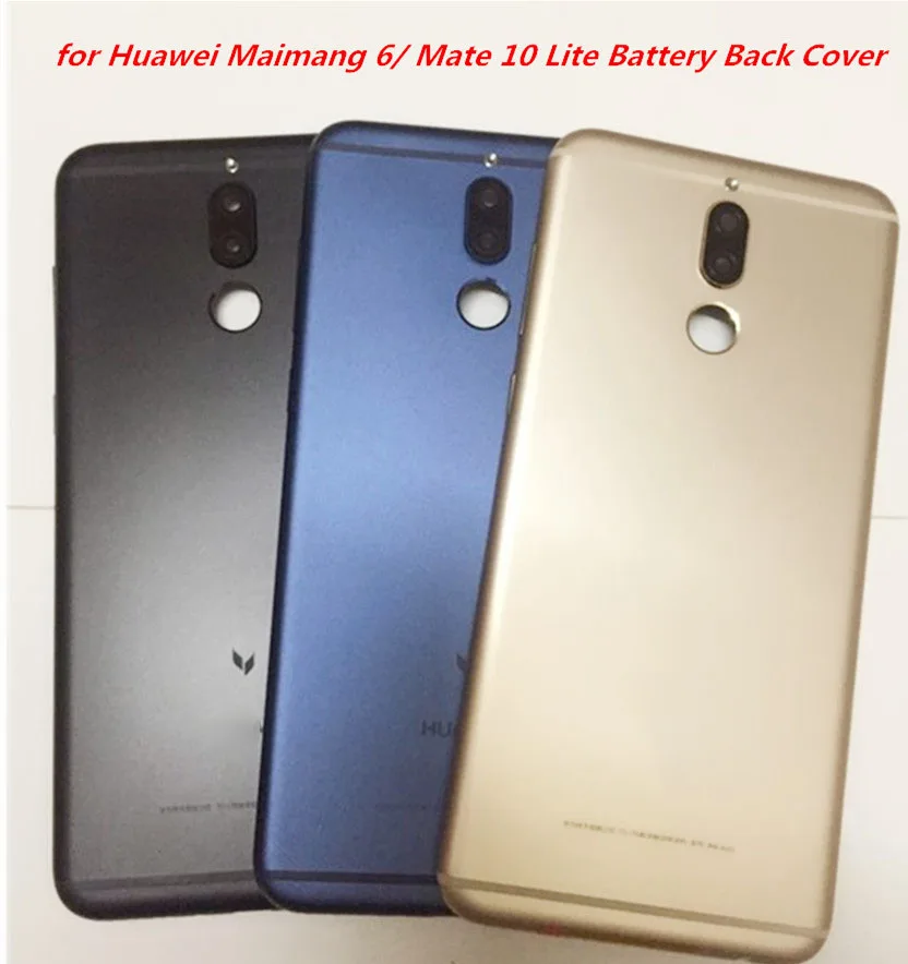 С отпечатком пальца для Huawei G10 RNE AL00 / Mate 10 Lite L0 корпус аккумулятора + передняя рамка