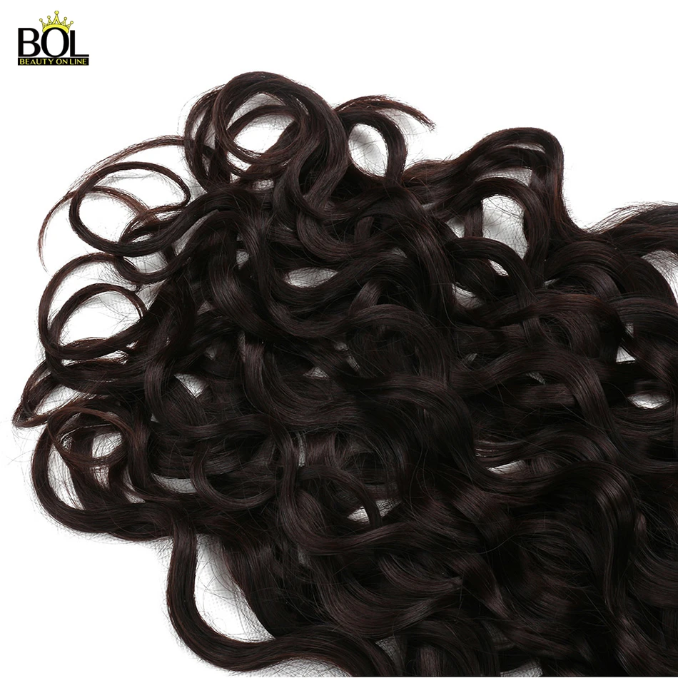 BOL-Extensões de cabelo sintético para mulheres, onda