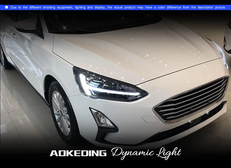 Фары для автомобиля Ford new Focus5 DRL дневные ходовые огни головная лампа светодиодный Биксеноновая лампа Противотуманные фары тюнинг автомобильные аксессуары