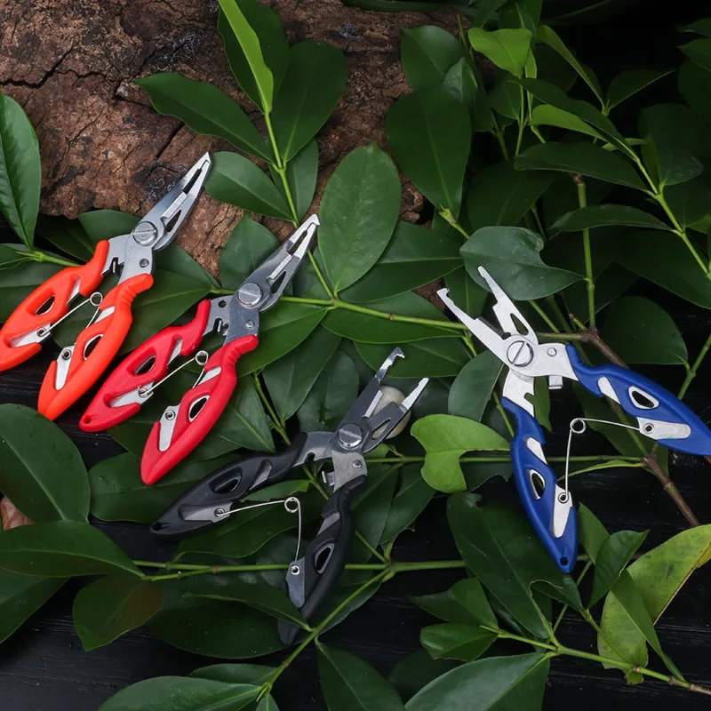 

Hot Sales Multi-functional Forceps Outdoor diao yu jian Dyneema PE Take Fishing Clamp Scimitar Decoupling Fishing Clamp