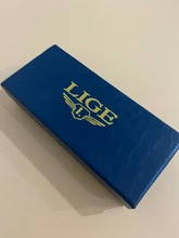 LIGE-reloj analógico con correa de cuero para hombre, nuevo accesorio de pulsera de cuarzo resistente al agua con calendario, complemento deportivo Masculino de marca de lujo con diseño moderno, color marrón, 2021