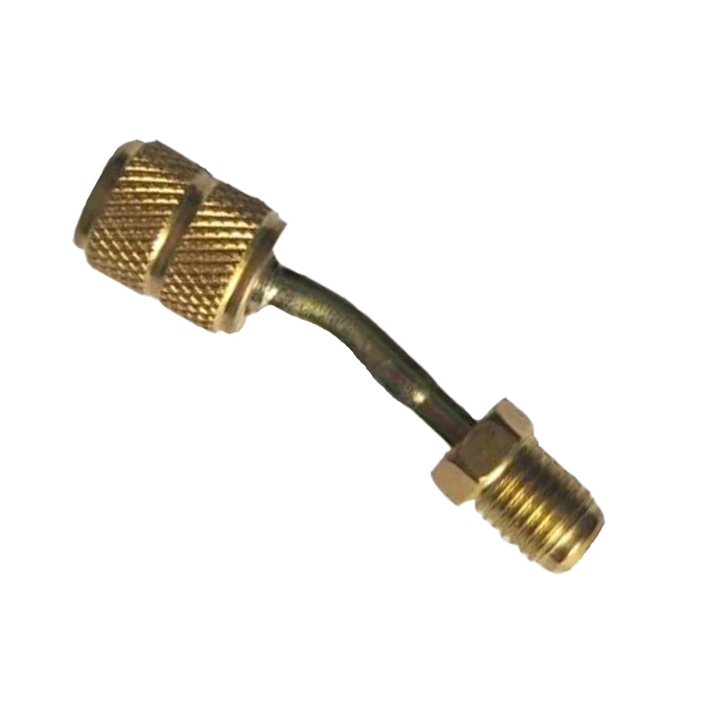 R410a Vacuum Pump Brass Adapter For Air Conditioning Quick Coupling