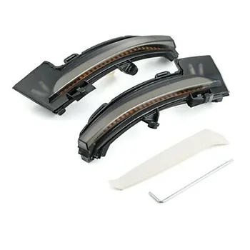 

2*Rearview Mirror Dynamic Yellow Turn Signal LED Light Indicator For Skoda Octavia Mk3 5E 2013-2019