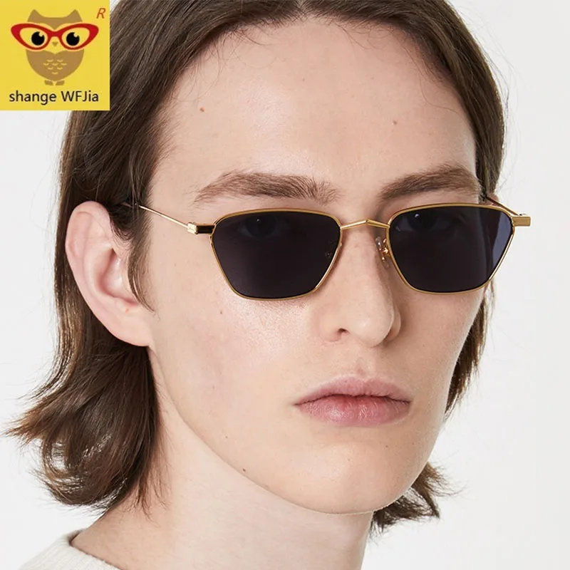 Классические солнцезащитные очки кошачий глаз в маленькой оправе