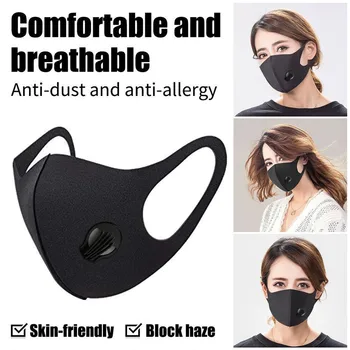 

Pm2.5 Outdoor Anti Smoke Dust Air Purifying Pm2.5 Face Mask Carbon Filter Multi Layer Masks Dropship In Stock Fast Delivery
