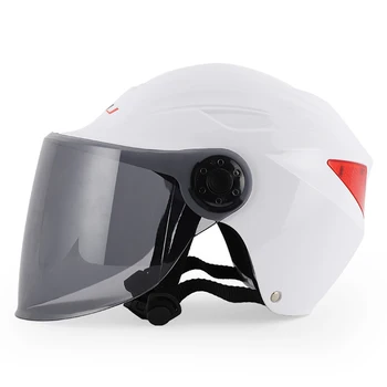 

Summer Motorcycle Helmet Men Casco Moto Safety Open Face Motorbike Helmet Casque Moto Cascos Breathable Electric Bicycle Helmets